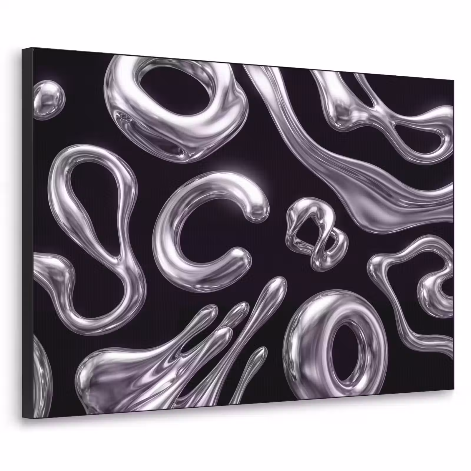 Art frame - Abstract - Vormen - Zilver — 1