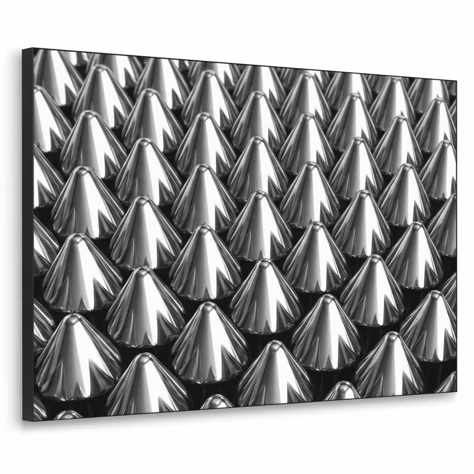 Art frame - Metalen kegels - Patroon — 1