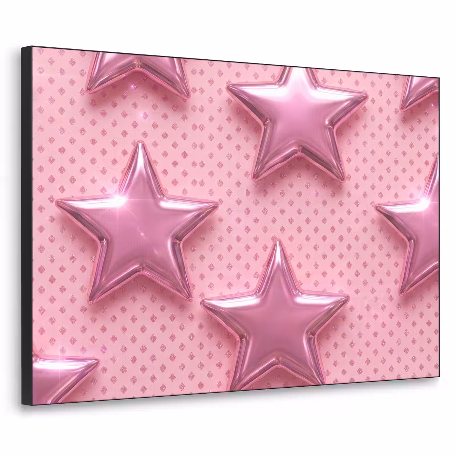 Art frame - Sterren - Roze - Abstract — 1
