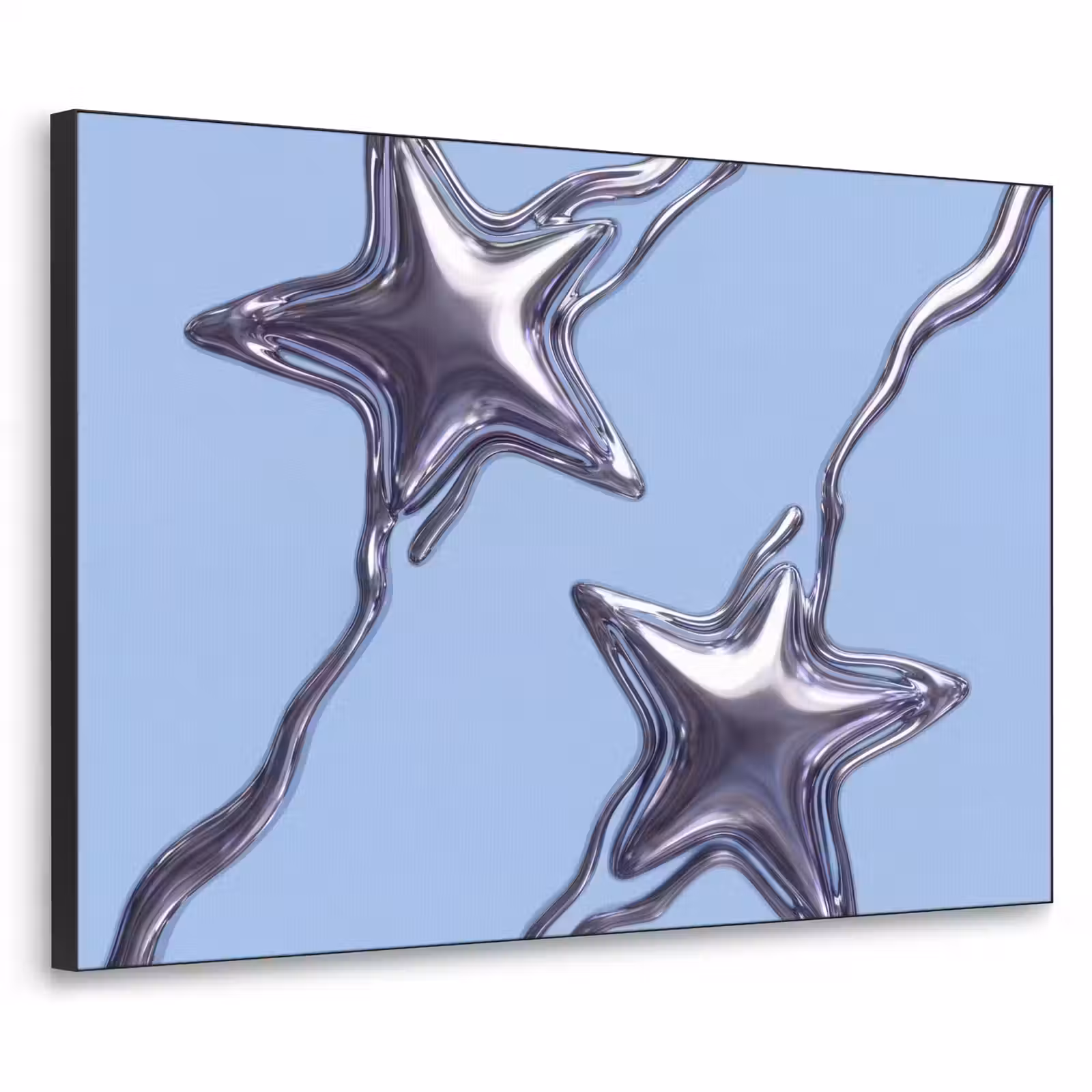 Art frame - Sterren - Vloeibaar - Zilver — 1