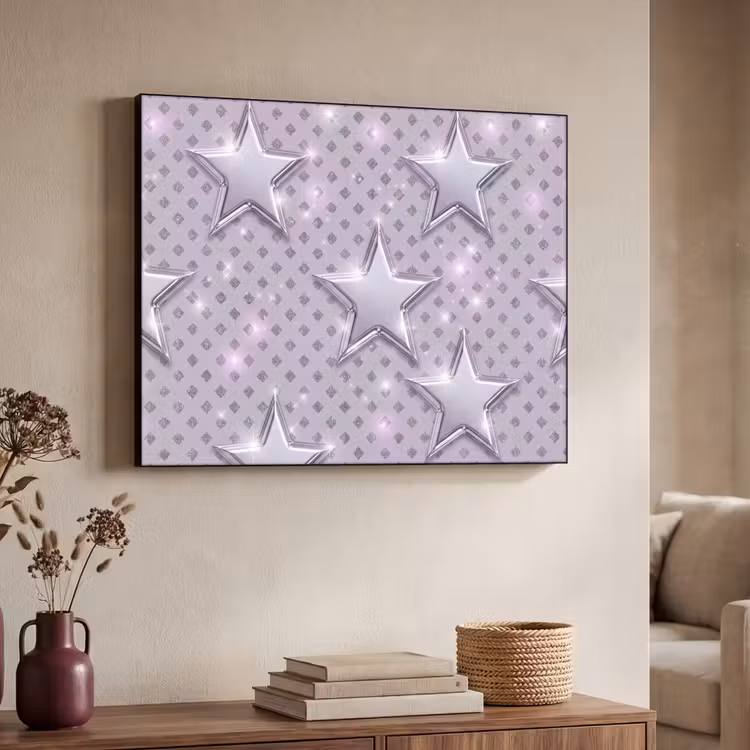 Art frame - Sterren - Zilver - Abstract — 7