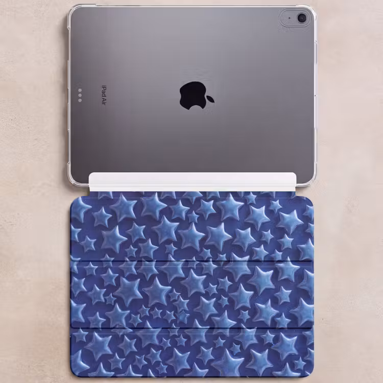 Blauwe sterren patroon — 6