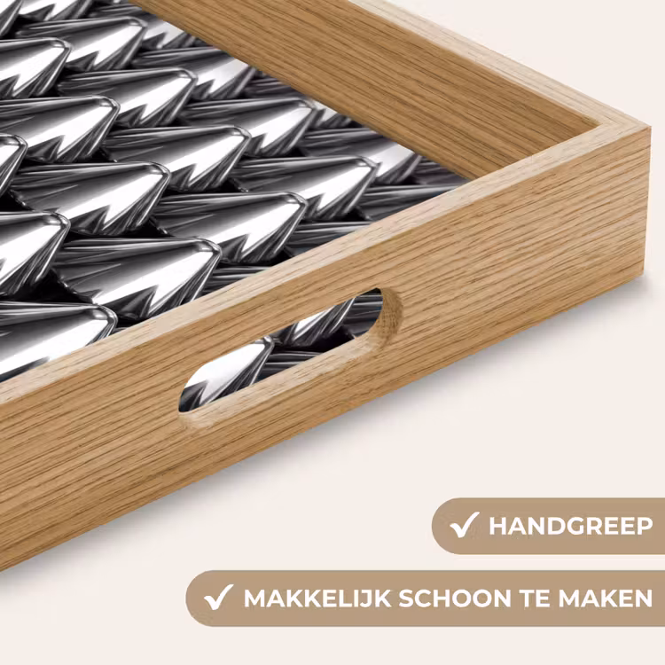 Dienblad - Metalen kegels - Patroon — 5