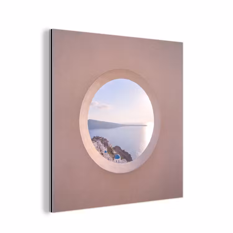 Aluminium schilderij - Uitzicht - Zee - Natuur — 1