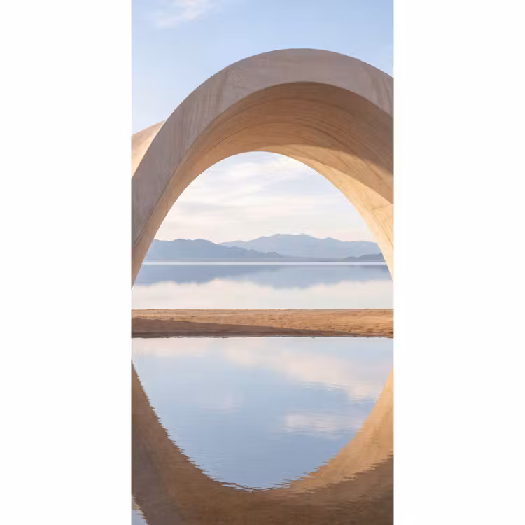 Behang - Boog - Water - Natuur — 2