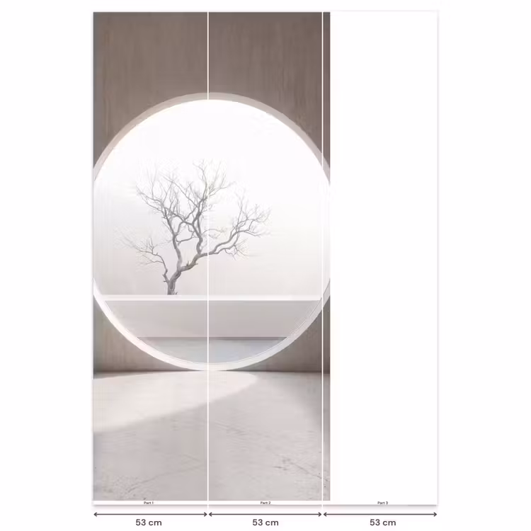 Behang - Boom - Cirkel - Modern — 6