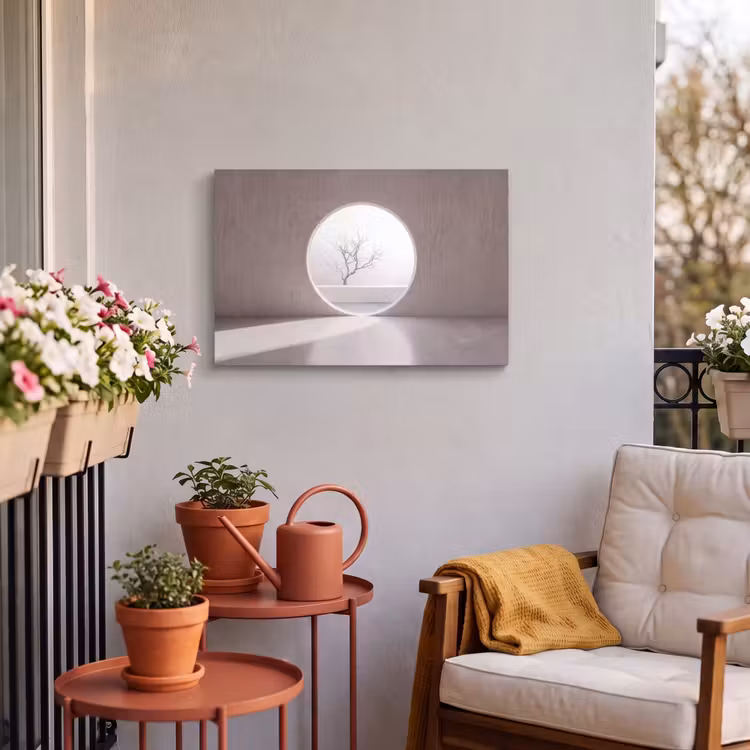 Buiten canvas - Boom - Cirkel - Modern — 3