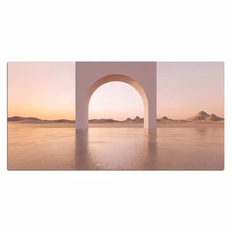 Bureau onderlegger - Boog - woestijn - natuur — 2