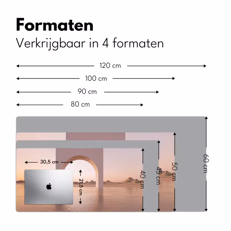 Bureau onderlegger - Boog - woestijn - natuur — 8