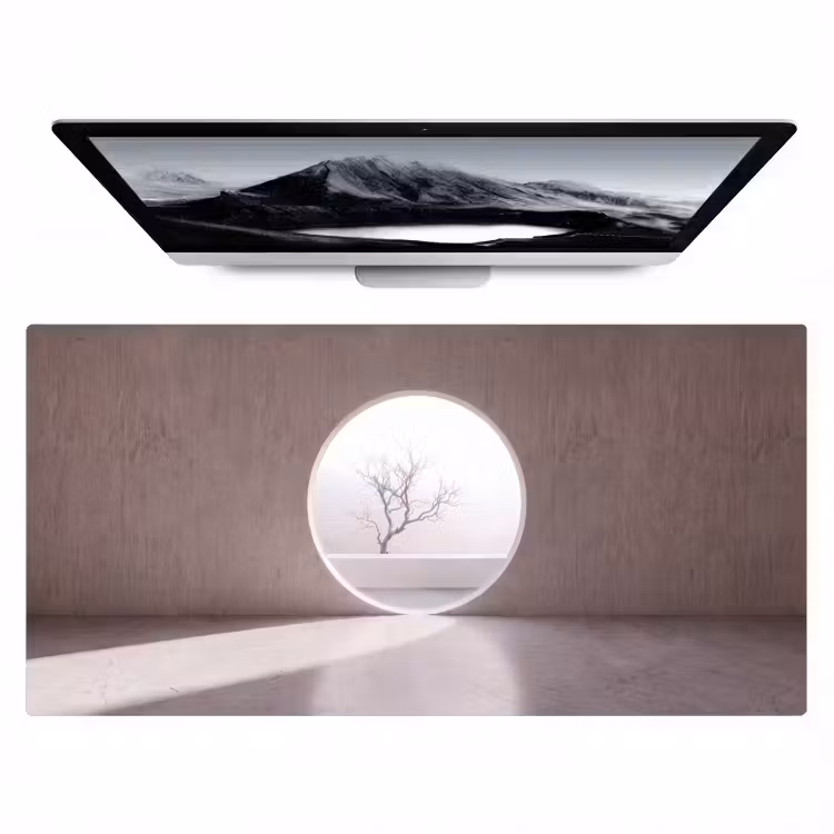 Bureau onderlegger - Boom - Cirkel - Modern — 1
