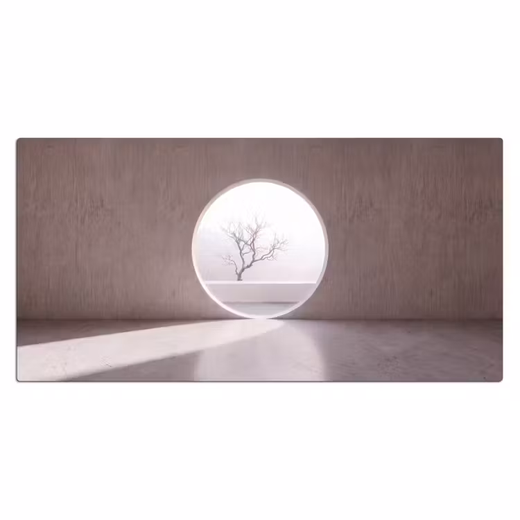 Bureau onderlegger - Boom - Cirkel - Modern — 2