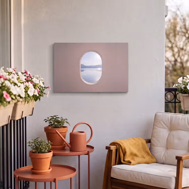 Buiten canvas - Landschap - Water - Modern — 3