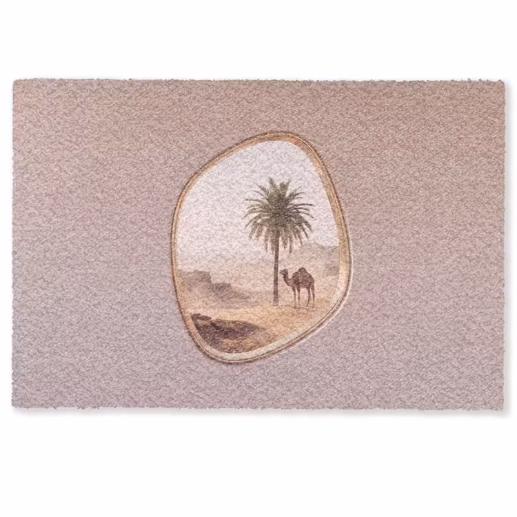 Deurmat - Kameel - Woestijn - Natuur — 1