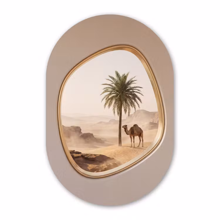 Muurovaal - Kameel - Woestijn - Natuur — 3