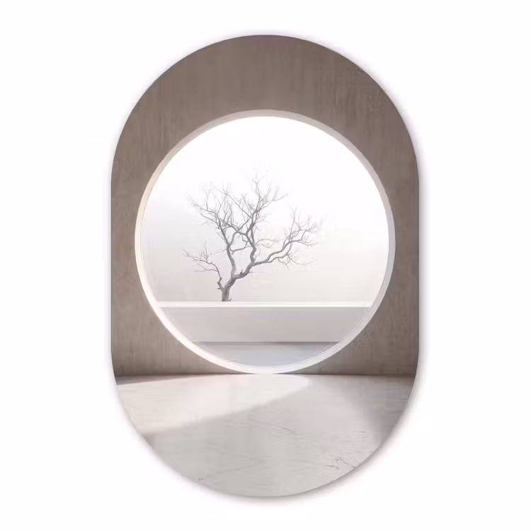 Muurovaal - Boom - Cirkel - Modern — 3