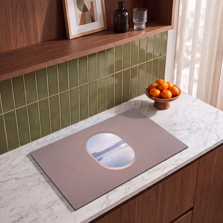 Inductiebeschermer - Landschap - Water - Modern — 3