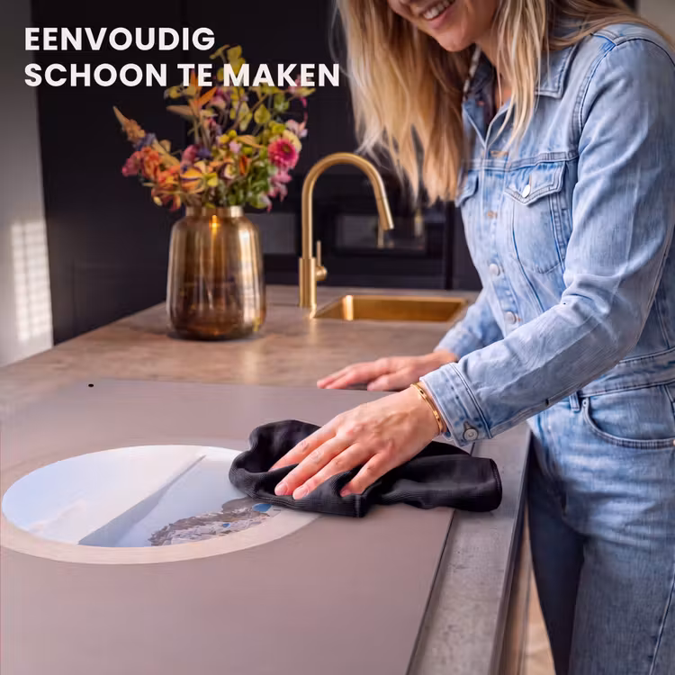 Inductiebeschermer & spatscherm (2in1) - Uitzicht - Zee - Natuur — 5
