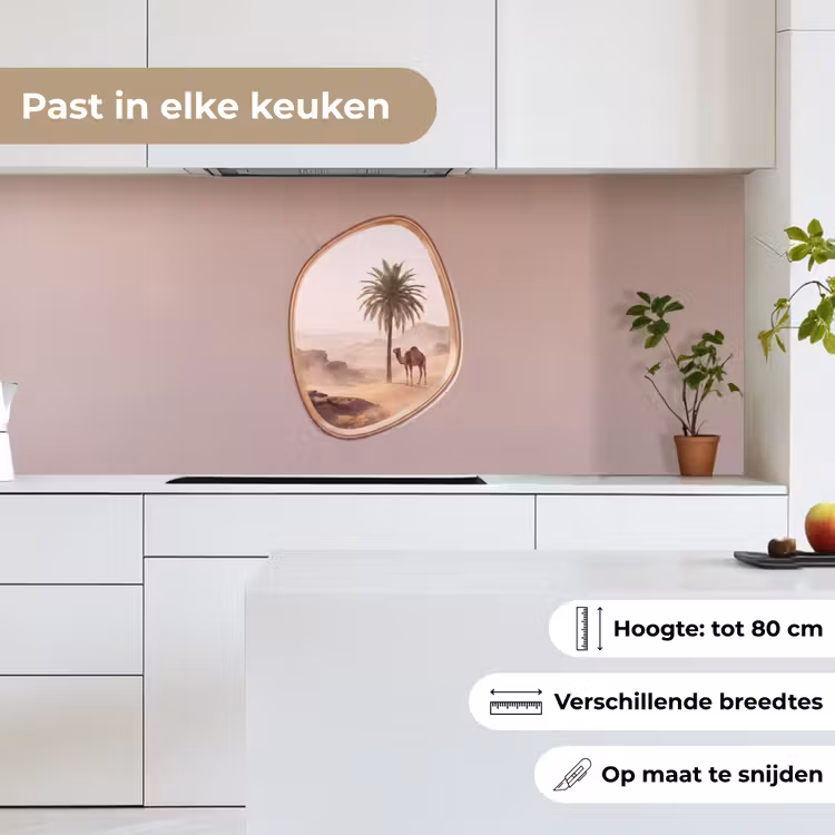Keuken achterwand - Kameel - Woestijn - Natuur — 7