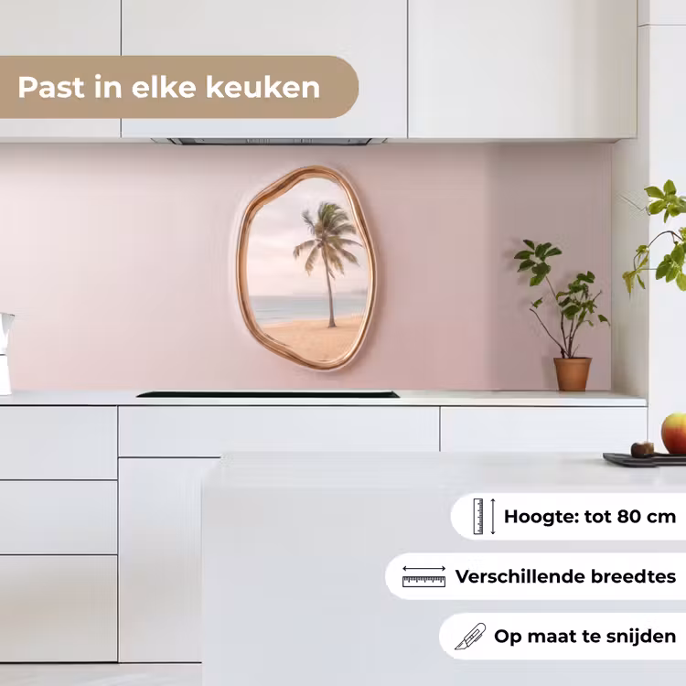 Keuken achterwand - Tropisch - Landschap - Kust — 7