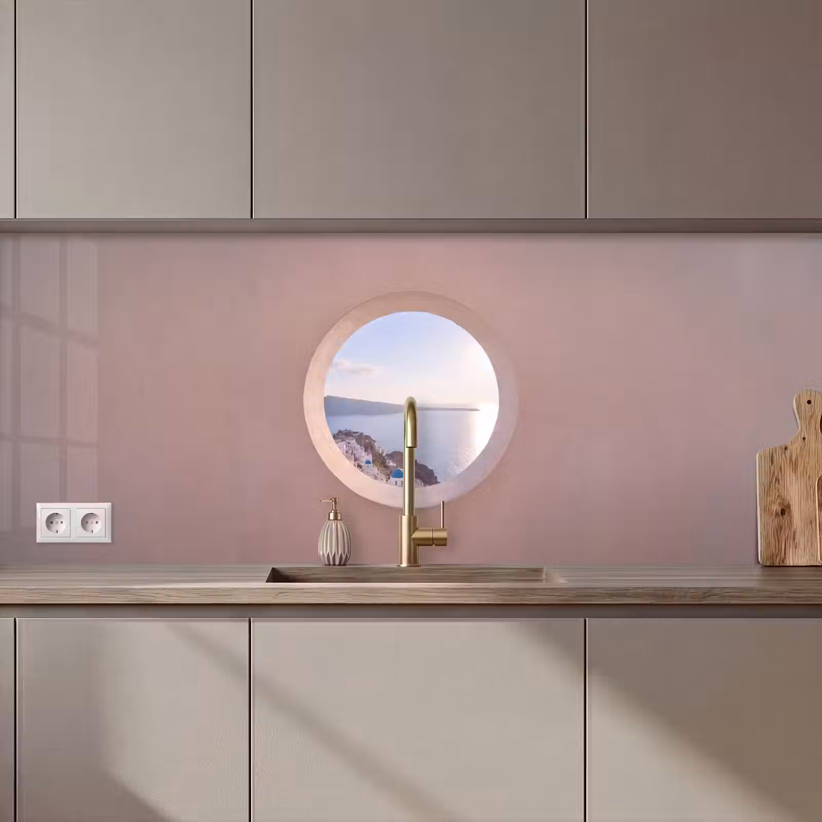 Keuken achterwand - Uitzicht - Zee - Natuur — 1