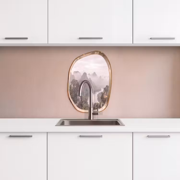 Keuken achterwand - Bergen - Rivier - Natuur — 4
