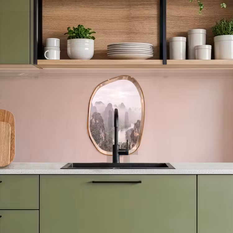 Keuken achterwand - Bergen - Rivier - Natuur — 8