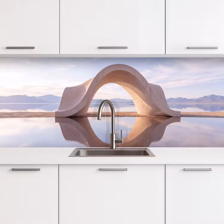 Keuken achterwand - Boog - Water - Natuur — 4