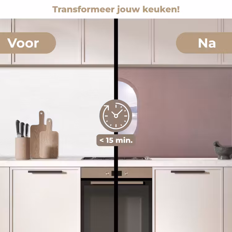 Keuken achterwand - Landschap - Water - Modern — 3