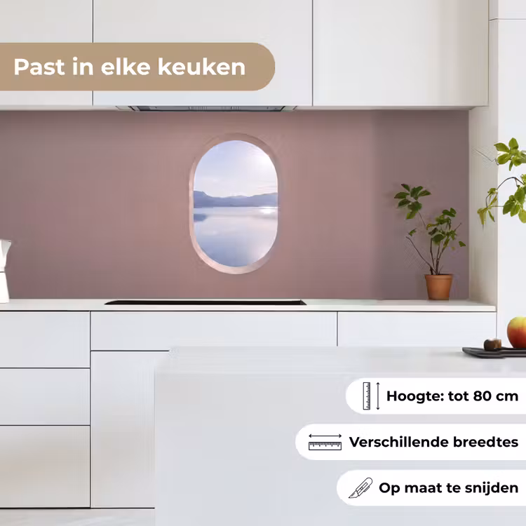 Keuken achterwand - Landschap - Water - Modern — 7