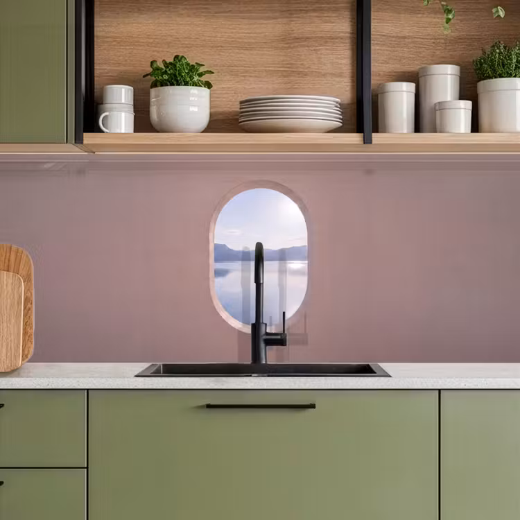 Keuken achterwand - Landschap - Water - Modern — 8