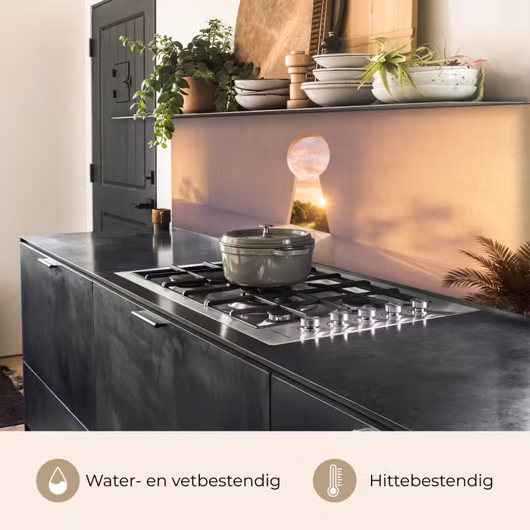 Keuken achterwand - Sleutelgat - Natuur - Zon — 5