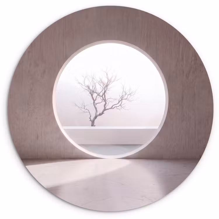 Muurcirkel - Boom - Cirkel - Modern — 1