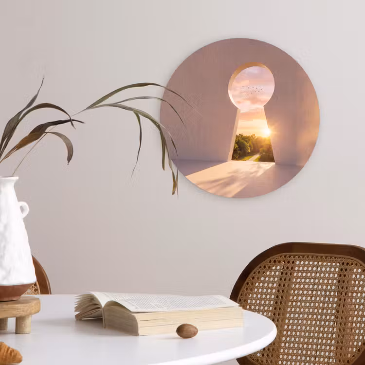 Muurcirkel - Sleutelgat - Natuur - Zon — 4