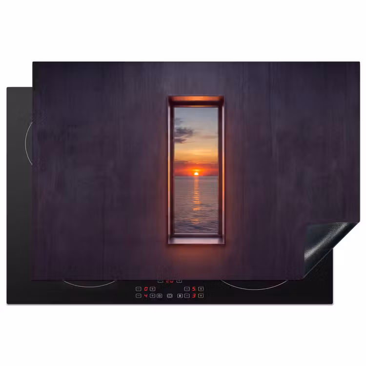 Inductiebeschermer - Zonsondergang - Zee - Natuur β 1