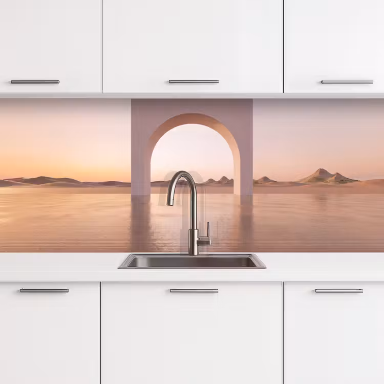 Keuken achterwand - Boog - woestijn - natuur — 4