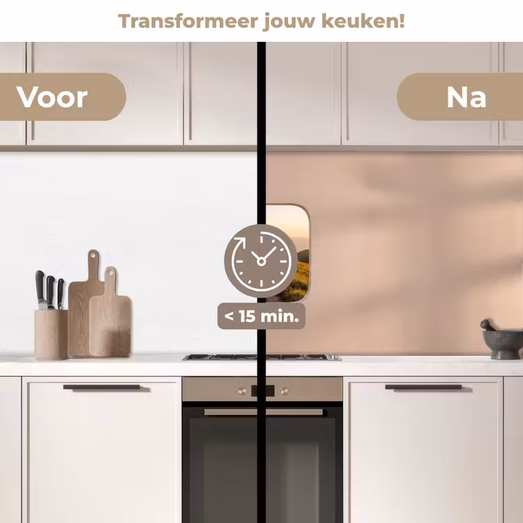 Keuken achterwand - Uitzicht - Kust - Natuur — 3