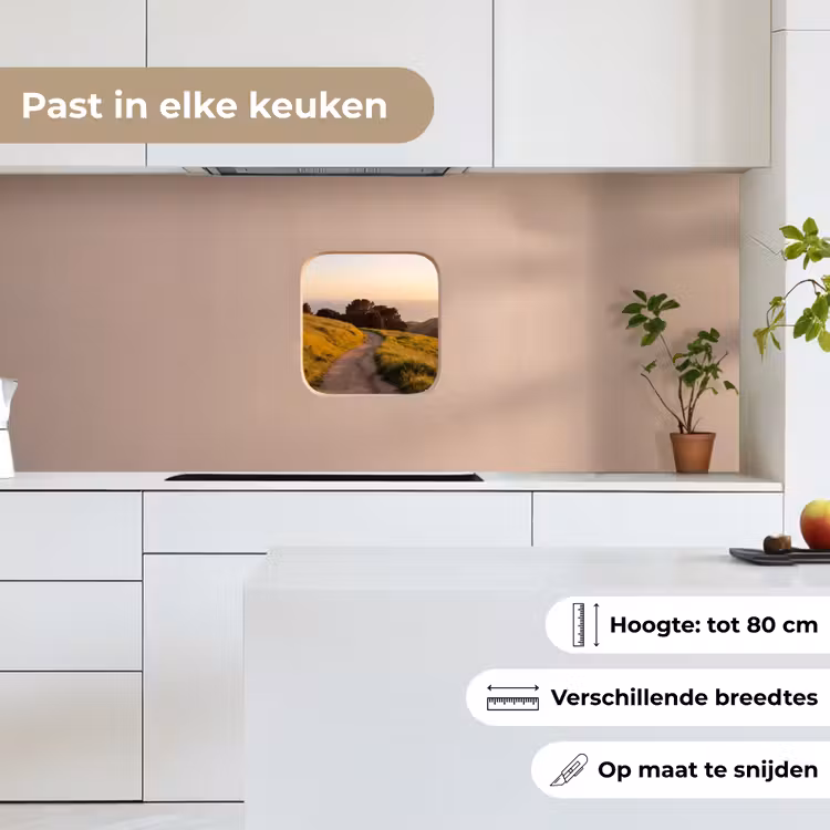 Keuken achterwand - Uitzicht - Kust - Natuur — 7