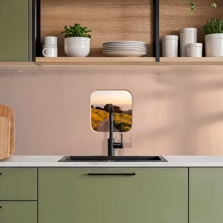 Keuken achterwand - Uitzicht - Kust - Natuur — 8