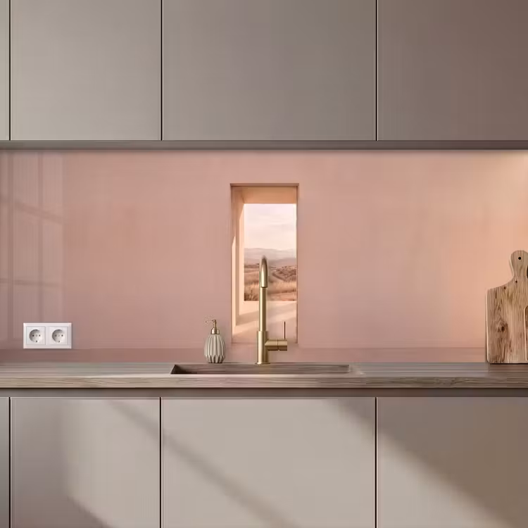 Keuken achterwand - Uitzicht - Natuur - Rust — 1