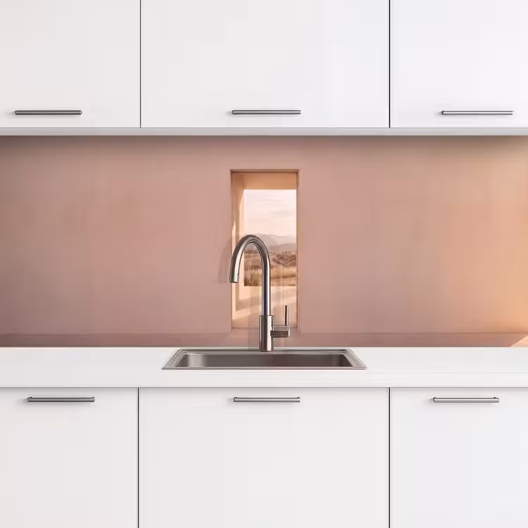 Keuken achterwand - Uitzicht - Natuur - Rust — 4