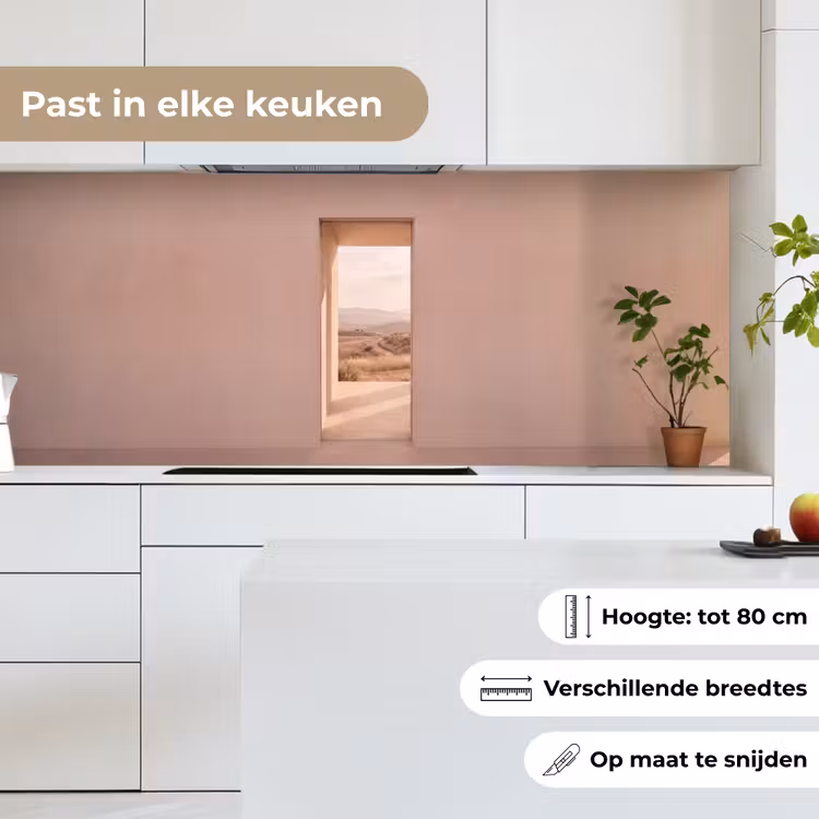 Keuken achterwand - Uitzicht - Natuur - Rust — 7