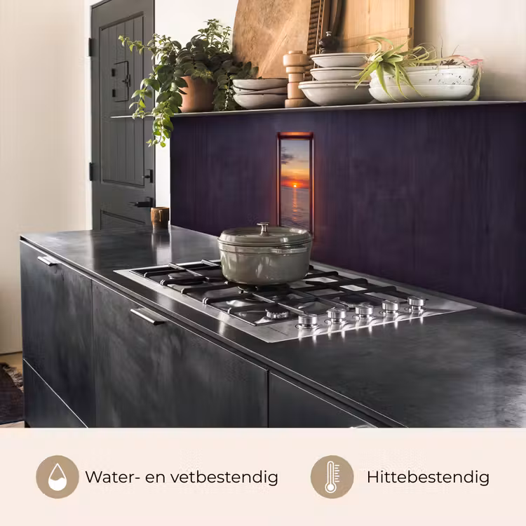 Keuken achterwand - Zonsondergang - Zee - Natuur — 5