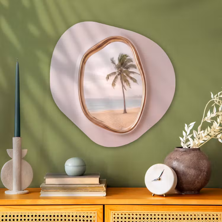 Organisch schilderij aluminium - Tropisch - Landschap - Kust — 2