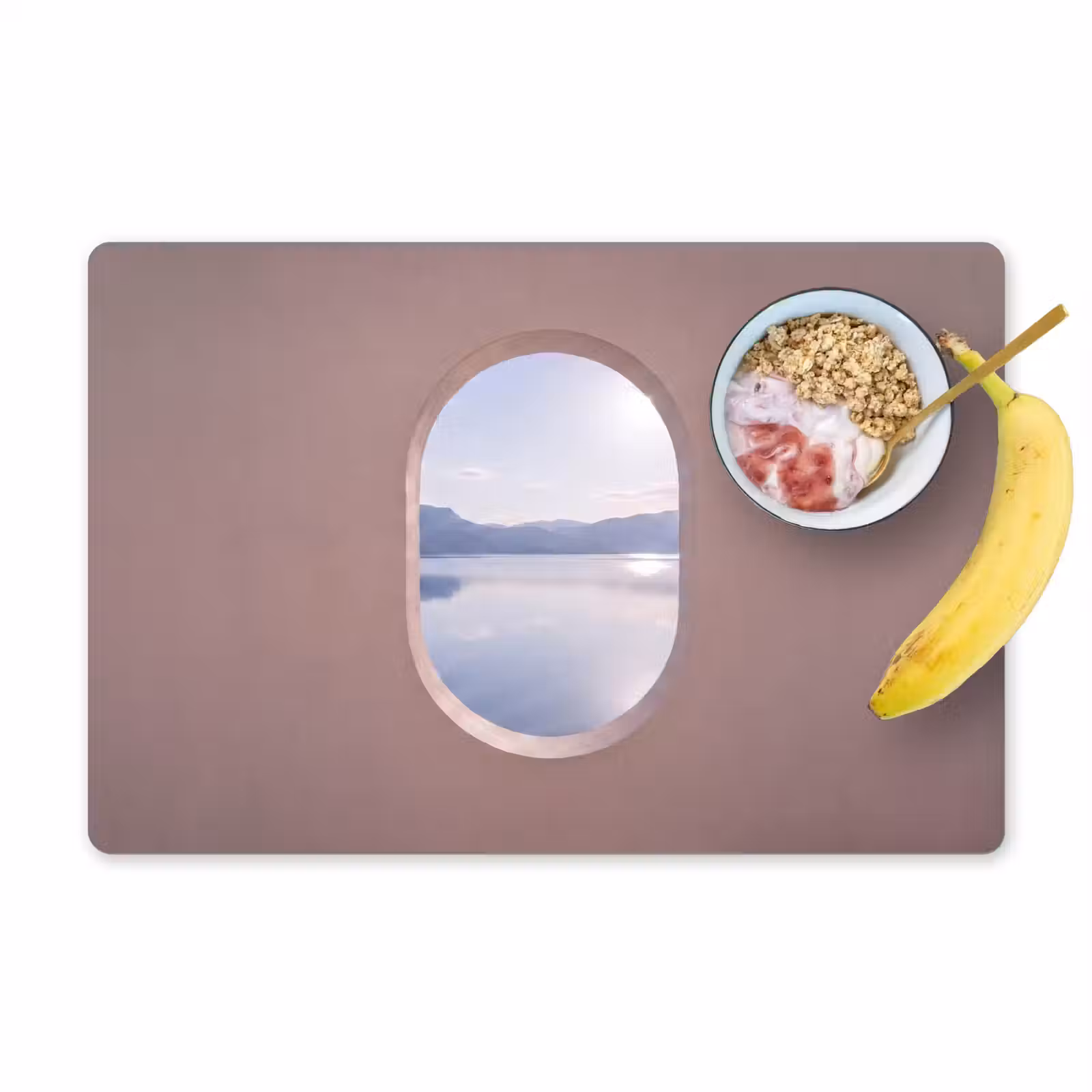 Placemat - 6 stuks - Landschap - Water - Modern — 1