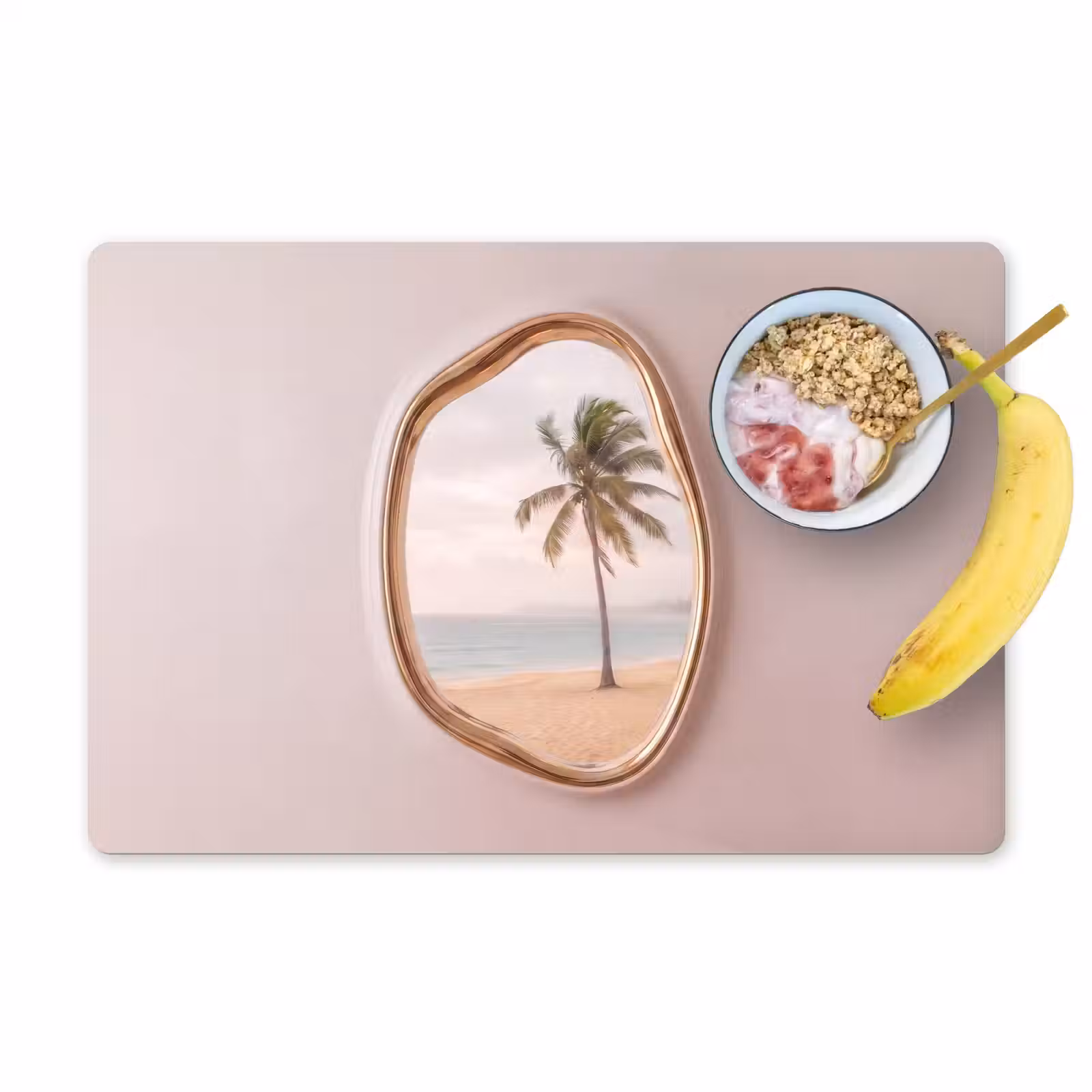 Placemat - 6 stuks - Tropisch - Landschap - Kust — 1