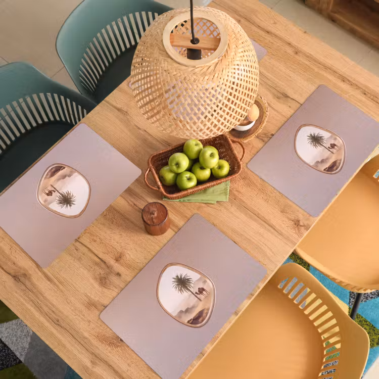 Placemat - 6 stuks - Kameel - Woestijn - Natuur — 4