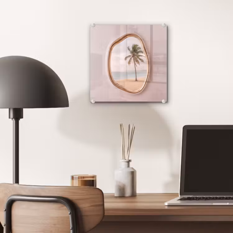Glas schilderij - Tropisch - Landschap - Kust — 7