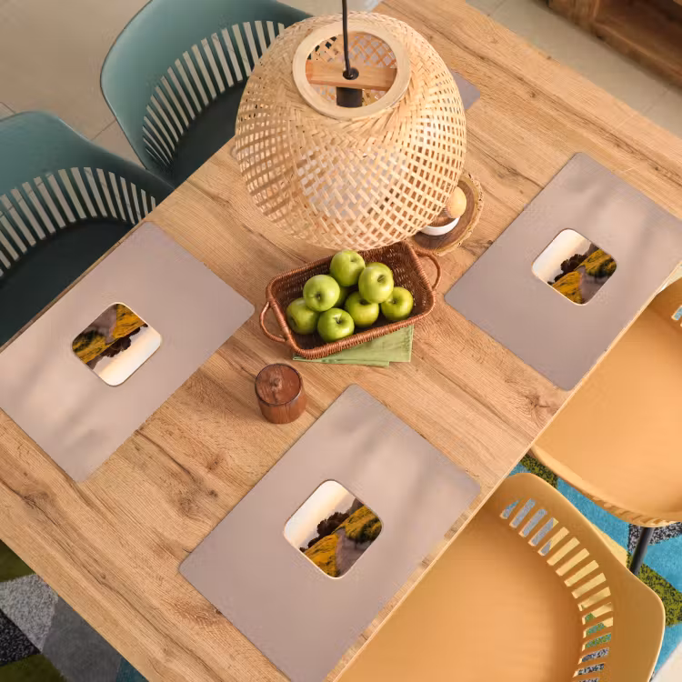 Placemat - 6 stuks - Uitzicht - Kust - Natuur — 4
