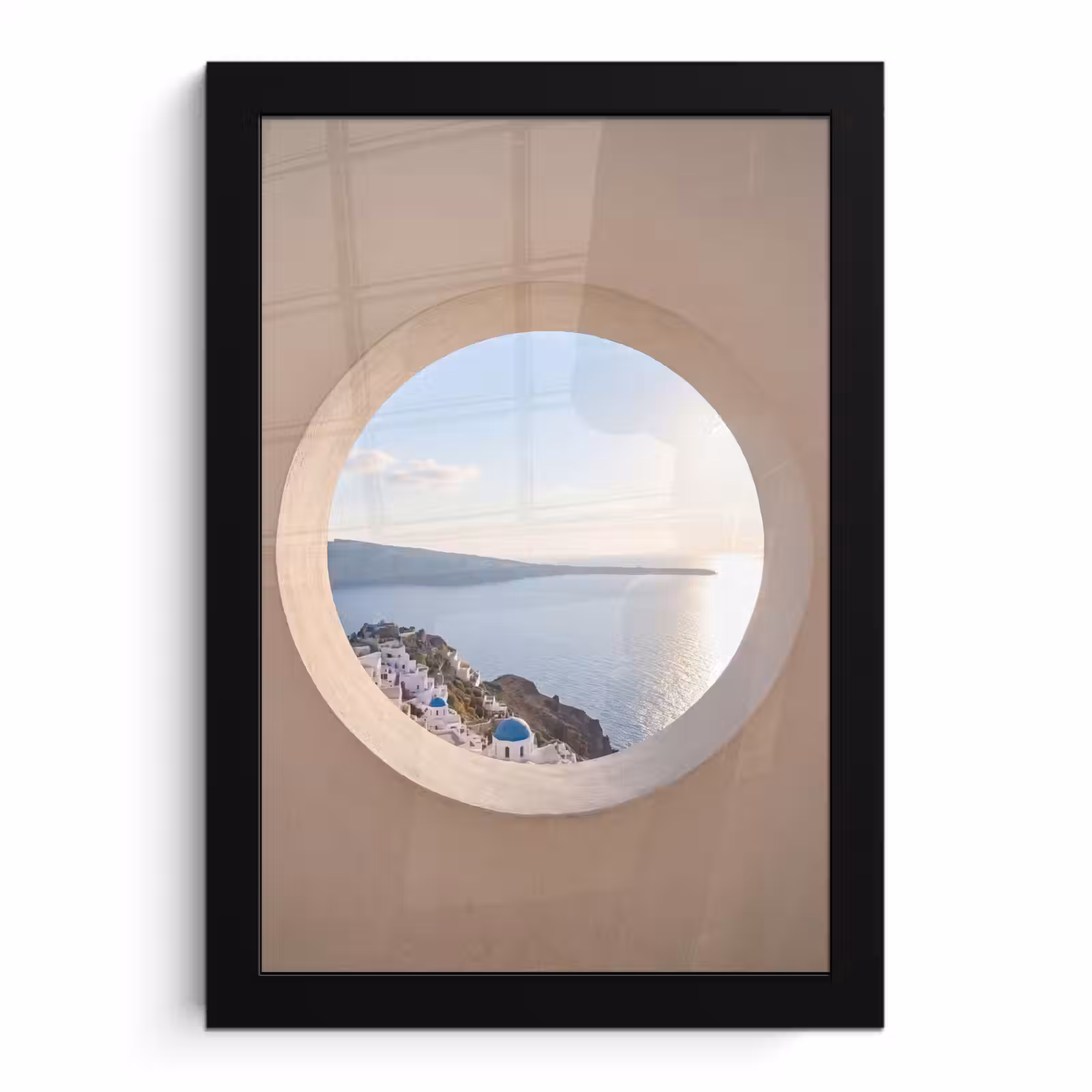 Poster met lijst - Uitzicht - Zee - Natuur — 1