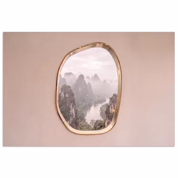 Poster - Bergen - Rivier - Natuur — 1